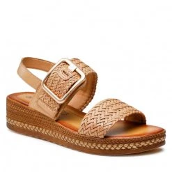 Wedges Sandals LASOCKI - WI16-WARKOCZ-02 Beige Beige