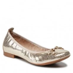 Ballerina Shoes Flats LASOCKI - RST-AKIRA-06 Golden Gold