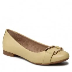 Ballerina Shoes Flats LASOCKI - RST-ERICA-08 Yellow Yellow