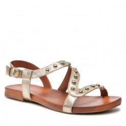 Casual Sandals Sandals LASOCKI - WI23-FRULA-02 Gold Gold