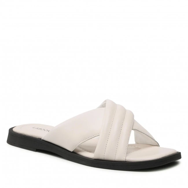 Casual Mules Slides LASOCKI - EST-BRAGA-01 White White