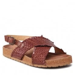 Casual Sandals Sandals LASOCKI - WI12-MARIYO-02 Chocolate Brown Brown