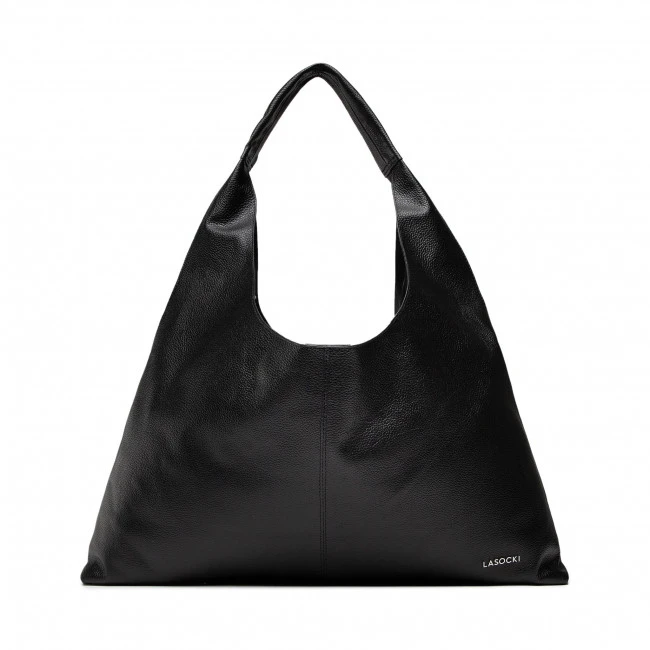 Classic Handbag LASOCKI - MLS-K-019-10-01 Black Black