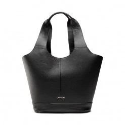 Canvas Totes & Shoppers Handbag LASOCKI - MLS-K-021-10-01 Black Black