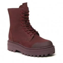 Hiking Boots LASOCKI - WI16-UTRA-02 Maroon Dark Red