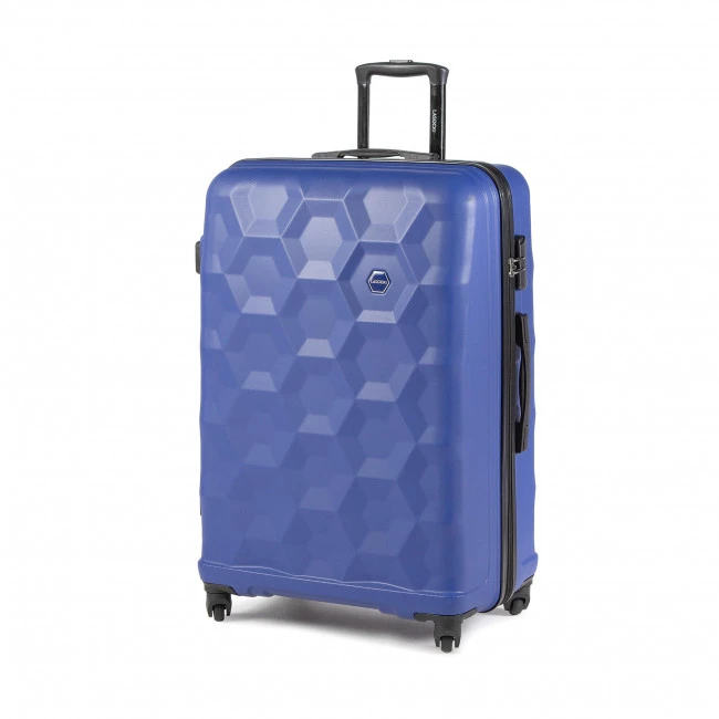 Suitcases Large Trolley LASOCKI - BLW-A-103-90-08 Cobalt Blue Navy Blue