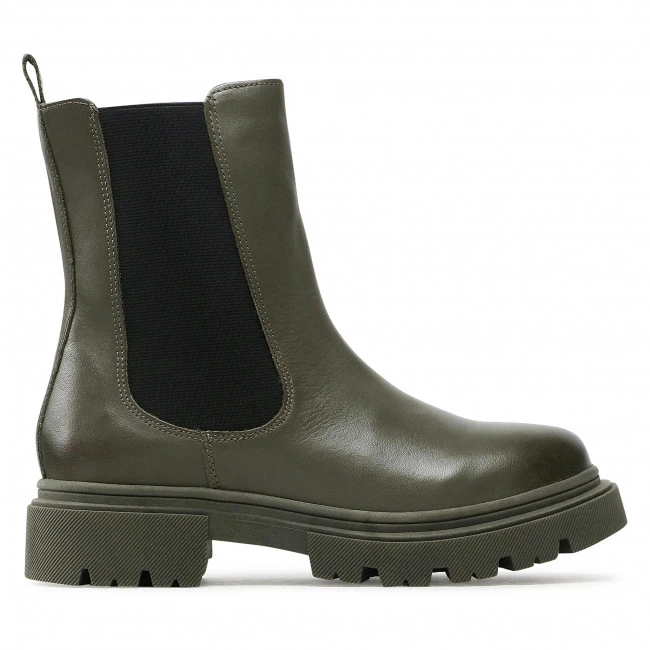 Elastic-sides Chelsea Boots LASOCKI - EST-DONNA-01 Green Khaki - Image 2