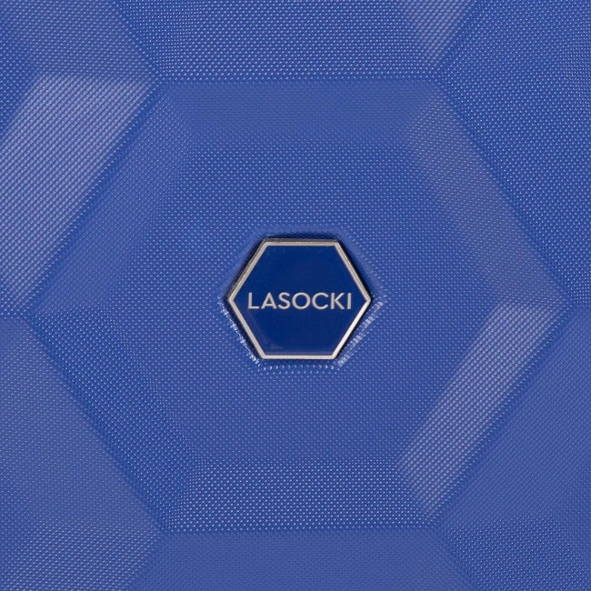 Suitcases Large Trolley LASOCKI - BLW-A-103-90-08 Cobalt Blue Navy Blue - Image 3