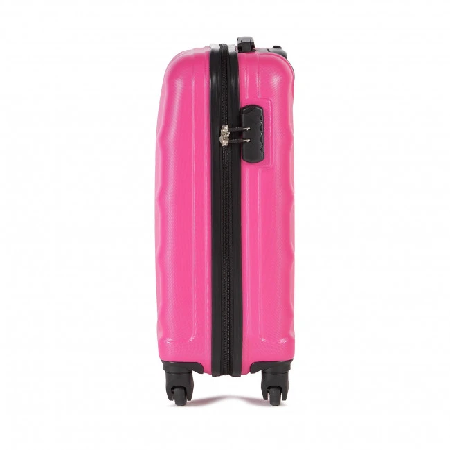 Suitcases Small Trolley LASOCKI - BLW-A-101-36-08 Pink 1 Pink - Image 3