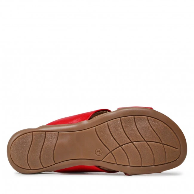 Casual Mules Slides LASOCKI - RST-1883-07 Red Red - Image 4