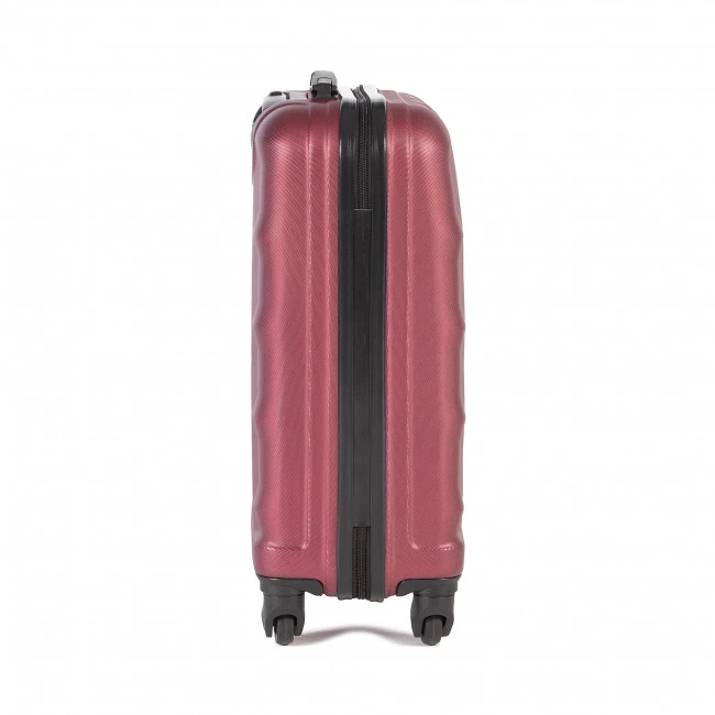 Suitcases Small Trolley LASOCKI - BLW-A-101-35-08 Burgundy Dark Red - Image 4