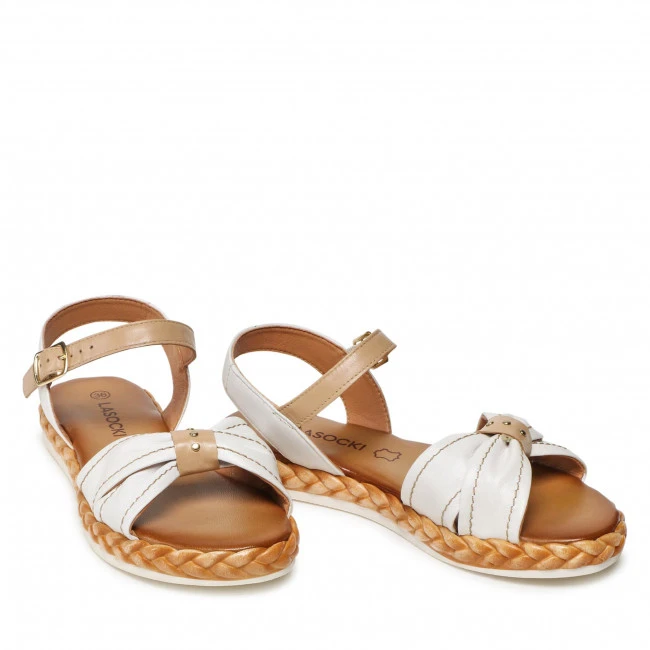 Casual Sandals Sandals LASOCKI - WI16-7465-01 White White - Image 5
