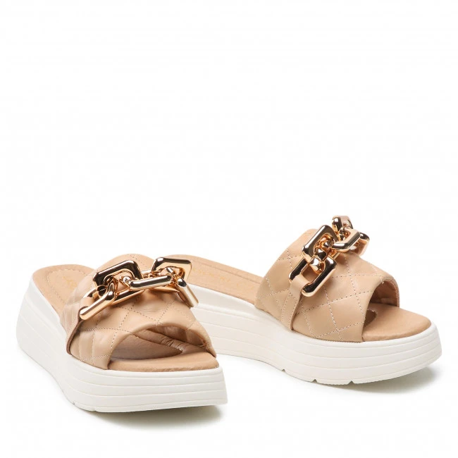 Wedges Slides LASOCKI - ARC-4884-02 Beige Beige - Image 5