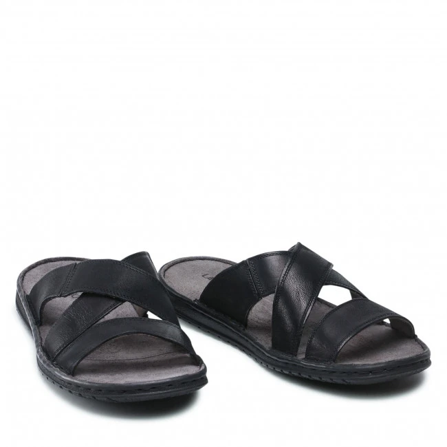 Clogs And Mules Slides LASOCKI - MI07-B156-A982-05 Black Black - Image 5