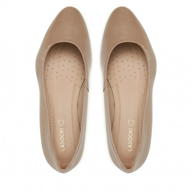 Ballerina Shoes Flats LASOCKI - RST-KAJA-06 Beige Beige - Image 5