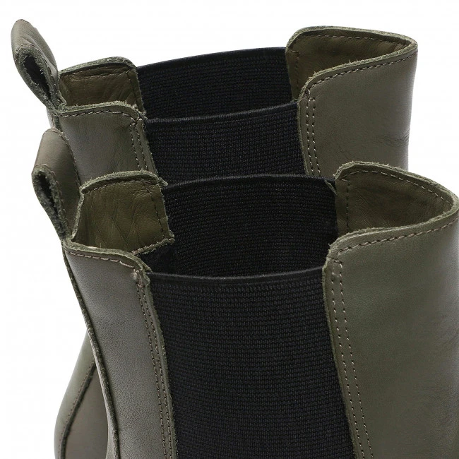 Elastic-sides Chelsea Boots LASOCKI - EST-DONNA-01 Green Khaki - Image 5