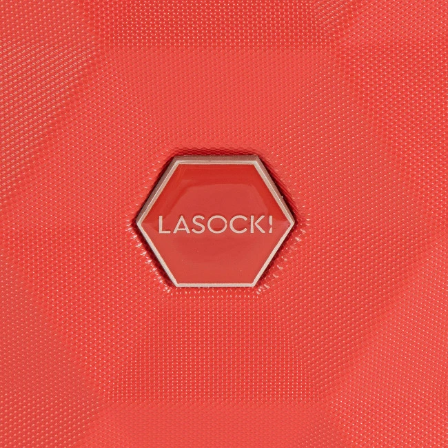 Suitcases Small Trolley LASOCKI - BLW-A-101-30-08 Red Red - Image 4