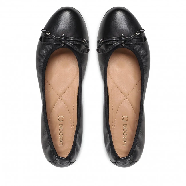 Ballerina Shoes Flats LASOCKI - RST-AKIRA-06 Black Black - Image 6