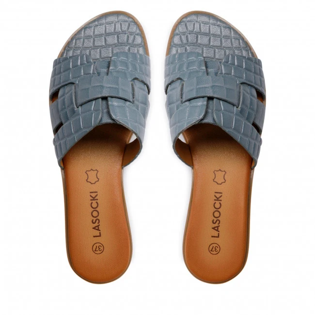 Casual Mules Slides LASOCKI - WI16-FOXI-44 Blue Blue - Image 6