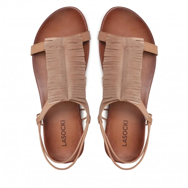 Casual Sandals Sandals LASOCKI - WI23-FRULA-01 Beige Beige - Image 6