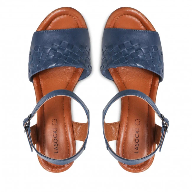 Casual Sandals Sandals LASOCKI - EST-2025-09 Navy Navy Blue - Image 6