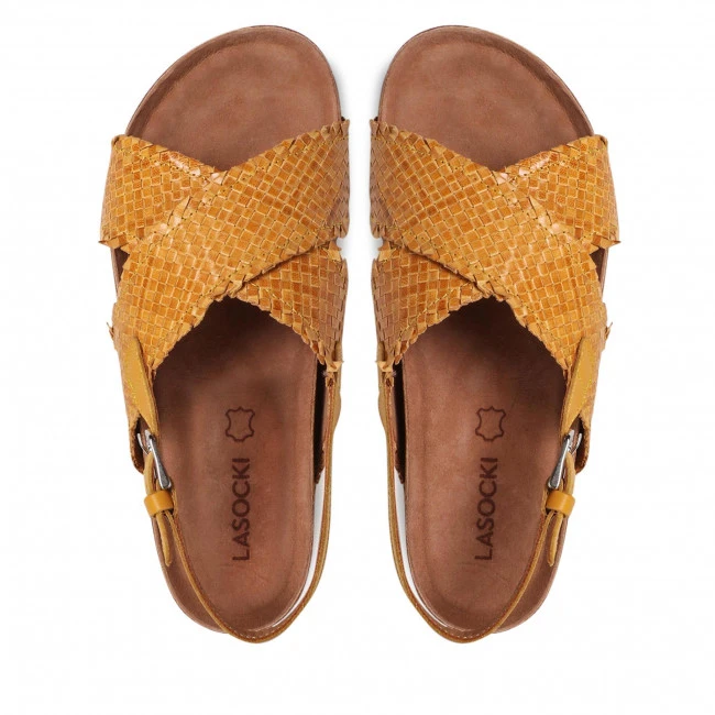 Casual Sandals Sandals LASOCKI - WI12-MARIYO-02 Yellow Yellow - Image 6