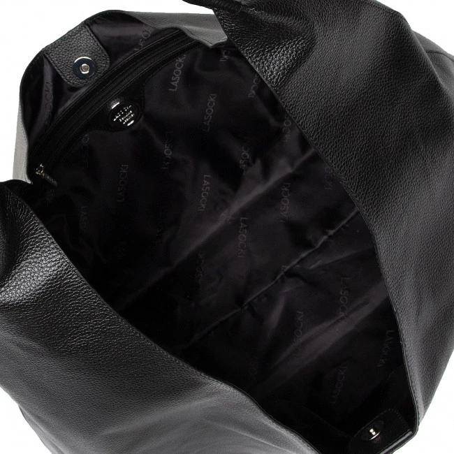 Classic Handbag LASOCKI - MLS-K-019-10-01 Black Black - Image 6