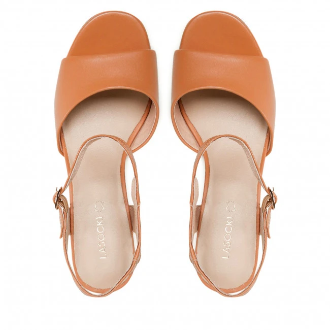 Casual Sandals Sandals LASOCKI - WYL3117-2Z Camel Brown - Image 6