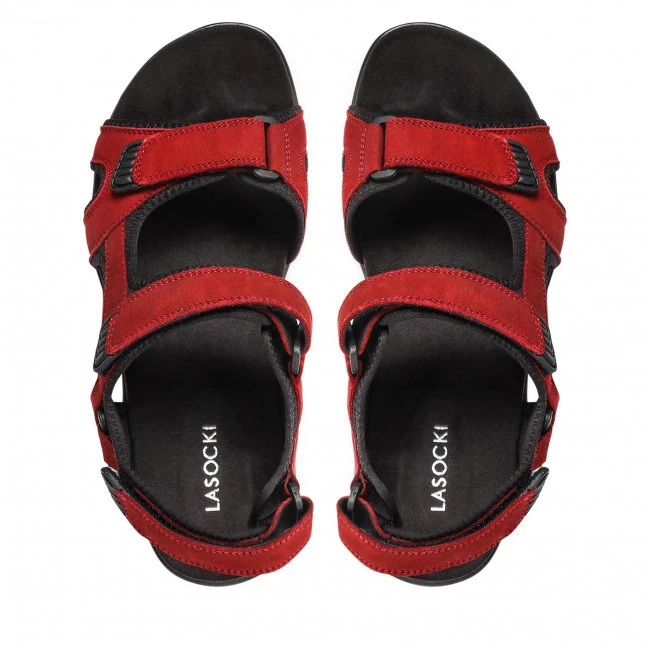Sandals LASOCKI - MI07-A714-A618-20 Red Red - Image 6
