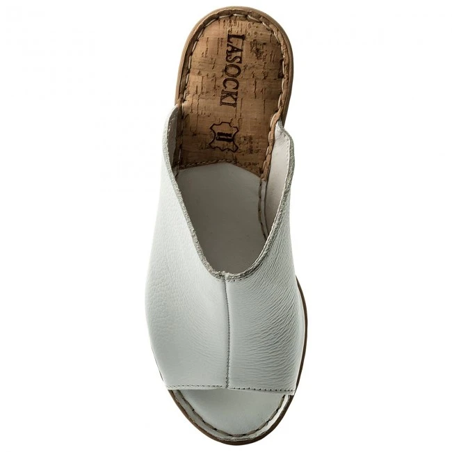 Wedges Slides LASOCKI - H686 White White - Image 5