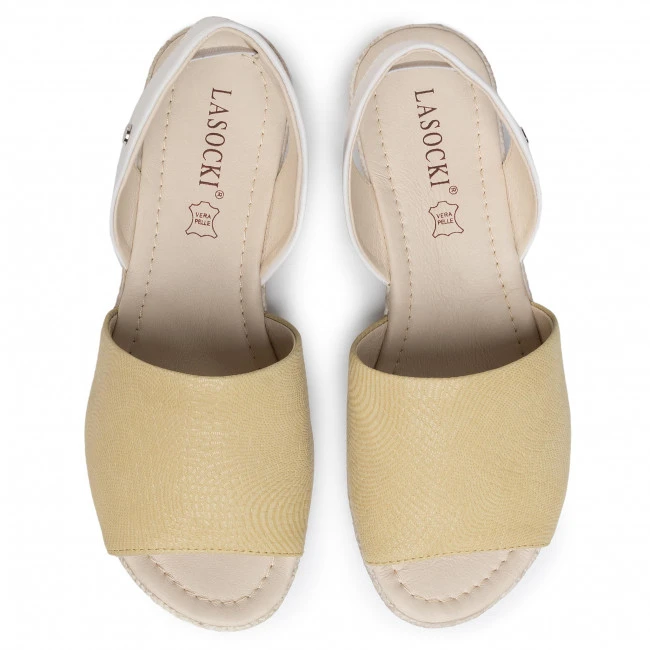 Casual Sandals Sandals LASOCKI - EST-2018-09 Green Green - Image 5