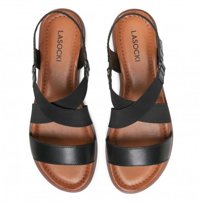 Casual Sandals Sandals LASOCKI - WI23-FOXI-11 Black 2 Black - Image 5