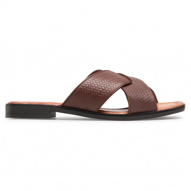 Casual Mules Slides LASOCKI - WI16-MENA-02 Brown Brown - Image 2