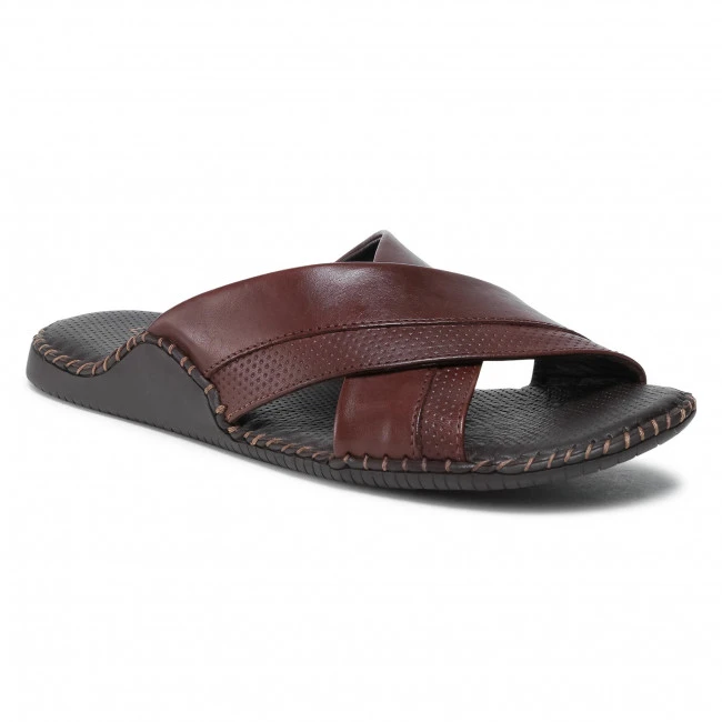 Clogs And Mules Slides LASOCKI - 1855 Brown Brown