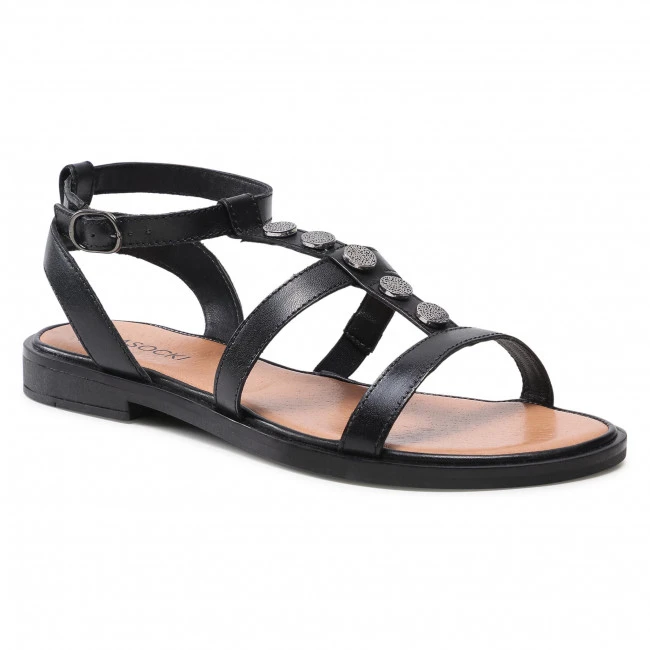 Casual Sandals Sandals LASOCKI - WI23-FOXI-24 Black Black