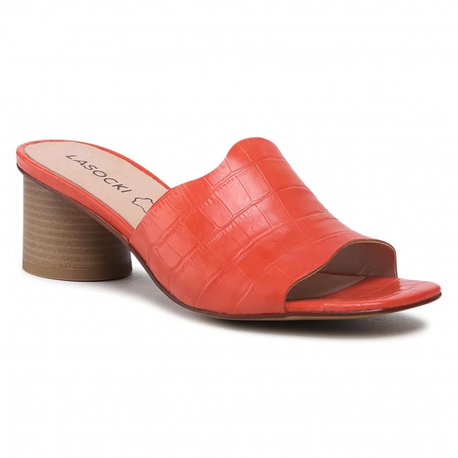 Casual Mules Slides LASOCKI - S681 Red Red