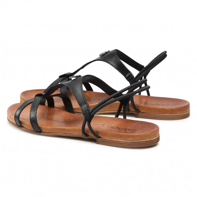 Casual Sandals Sandals LASOCKI - 3039-21 Black Black - Image 3