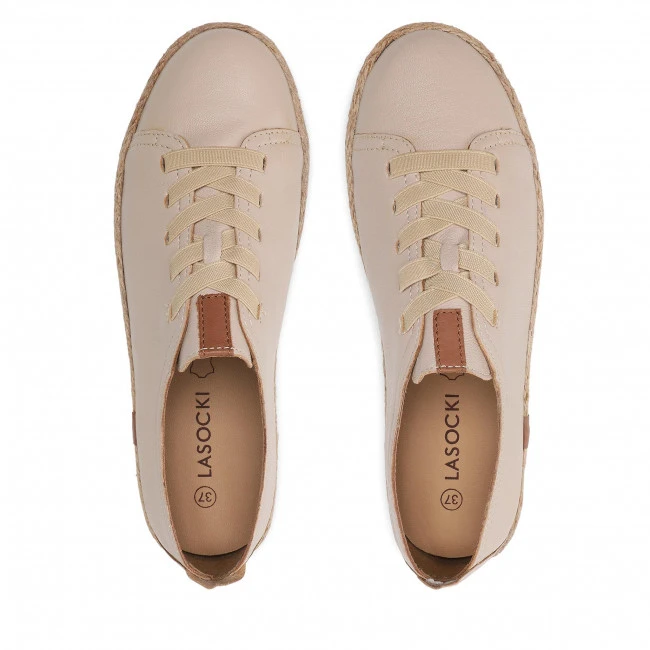 Espadrilles LASOCKI - WI16-BENTA-01 Beige 2 Beige - Image 6