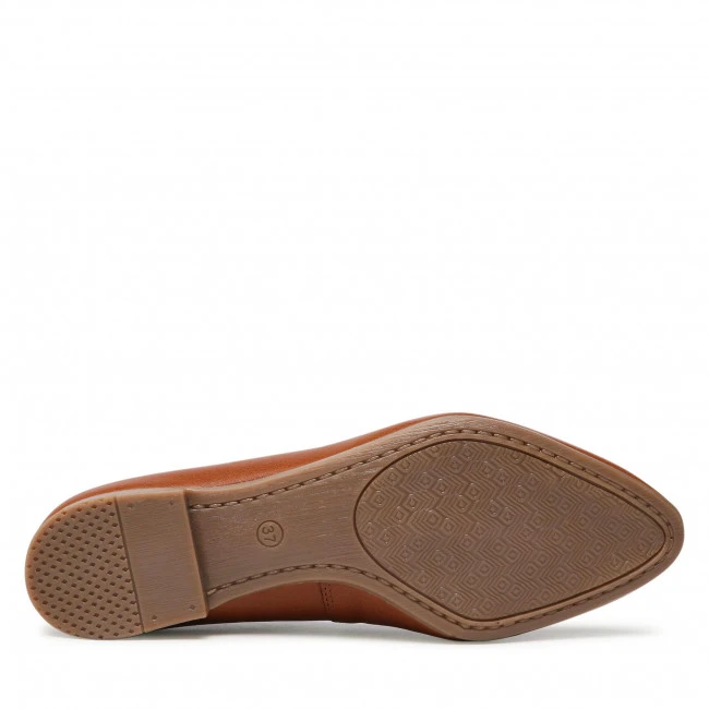 Ballerina Shoes Flats LASOCKI - RST-KAJA-01 Camel 1 Brown - Image 4