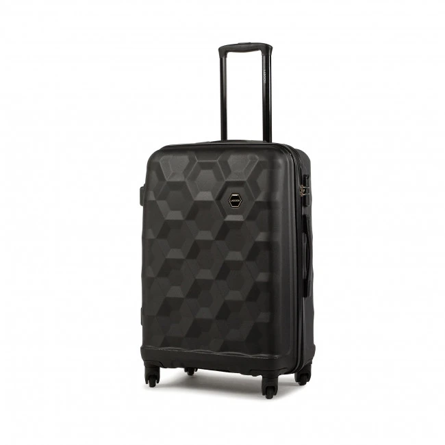 Suitcases Medium Trolley LASOCKI - BLW-A-102-10-07 Black Black