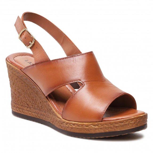 Casual Sandals Sandals LASOCKI - WI23-283-08 Camel Brown