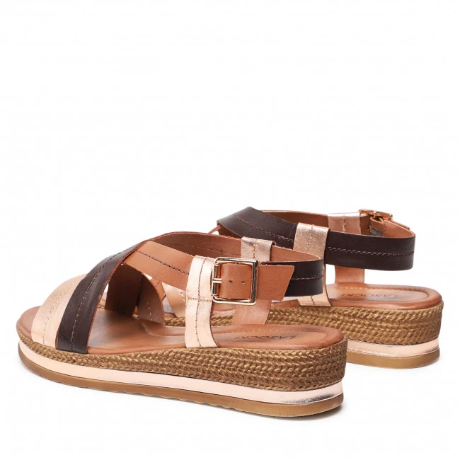 Casual Sandals Sandals LASOCKI - WI23-2276-07 Camel Brown - Image 3
