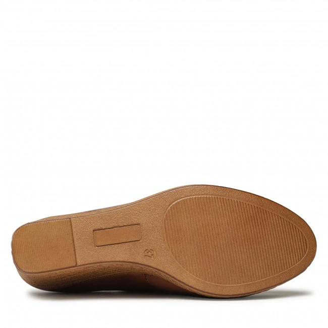 Wedge-heeled Shoes Shoes LASOCKI - WI23-2282-07 Camel Brown - Image 4